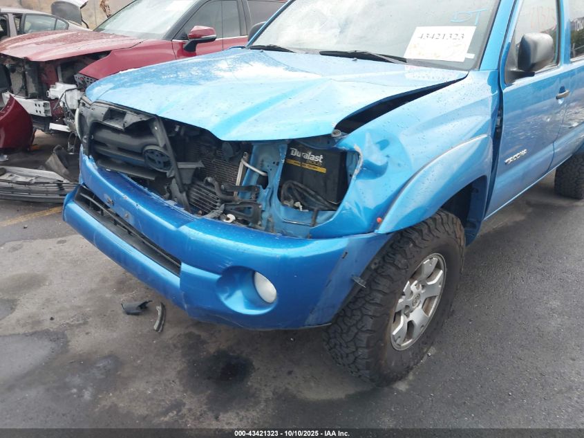 2006 Toyota Tacoma Base V6 VIN: 5TELU42N36Z297503 Lot: 43421323
