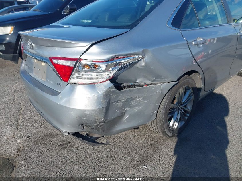 2015 Toyota Camry Se VIN: 4T1BF1FKXFU093239 Lot: 43421329