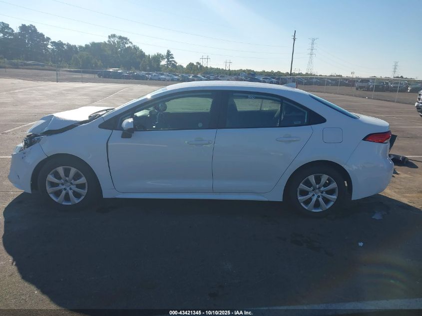 2025 Toyota Corolla Le VIN: 5YFB4MDE8SP275294 Lot: 43421345