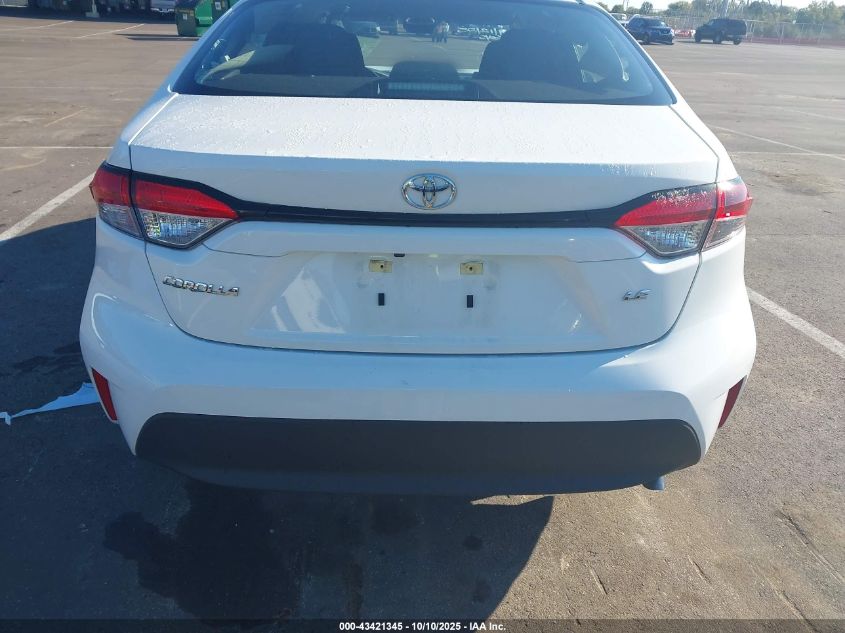 2025 Toyota Corolla Le VIN: 5YFB4MDE8SP275294 Lot: 43421345