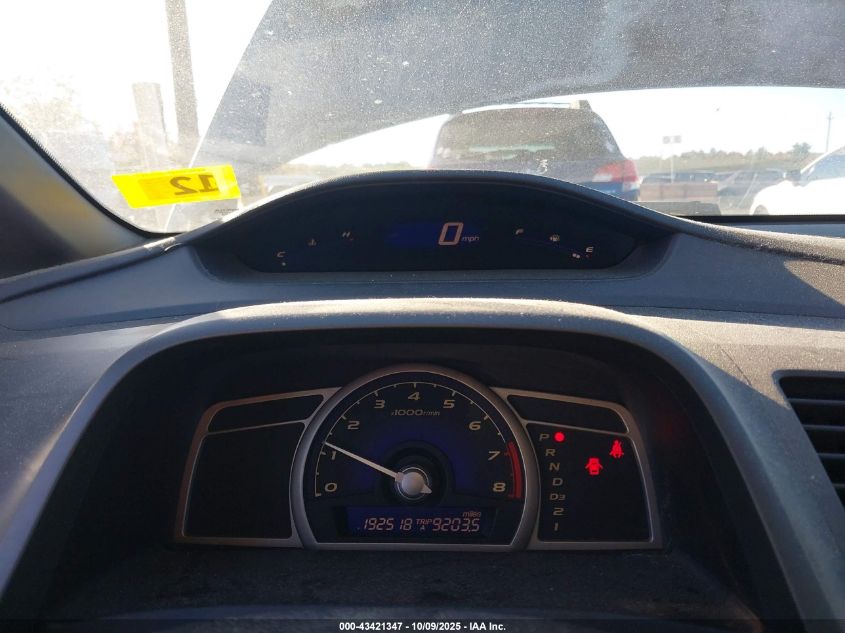 2006 Honda Civic Lx VIN: 2HGFA16566H525067 Lot: 43421347