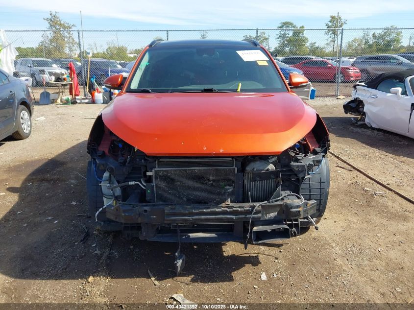 2017 Hyundai Tucson Limited VIN: KM8J3CA27HU318551 Lot: 43421392