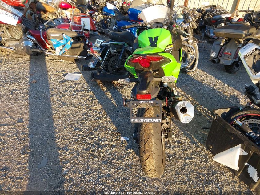 2025 Kawasaki Ex500 A/B VIN: ML5EXGJ1XSDA56442 Lot: 43421404