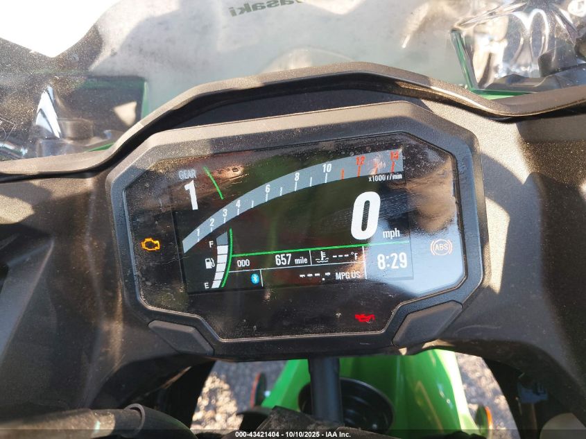 2025 Kawasaki Ex500 A/B VIN: ML5EXGJ1XSDA56442 Lot: 43421404