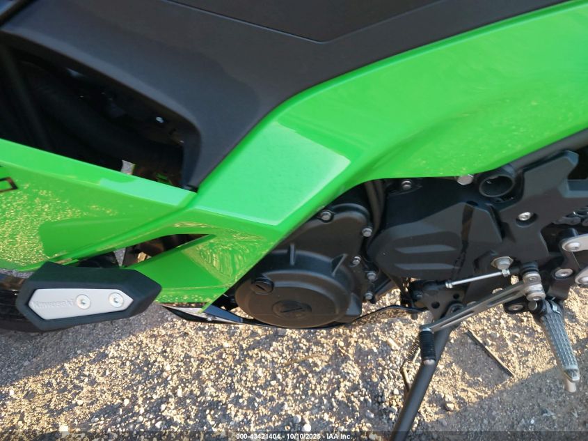 2025 Kawasaki Ex500 A/B VIN: ML5EXGJ1XSDA56442 Lot: 43421404