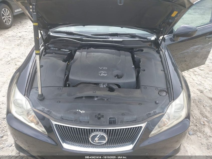 2006 Lexus Is 250 VIN: JTHBK262165007329 Lot: 43421414