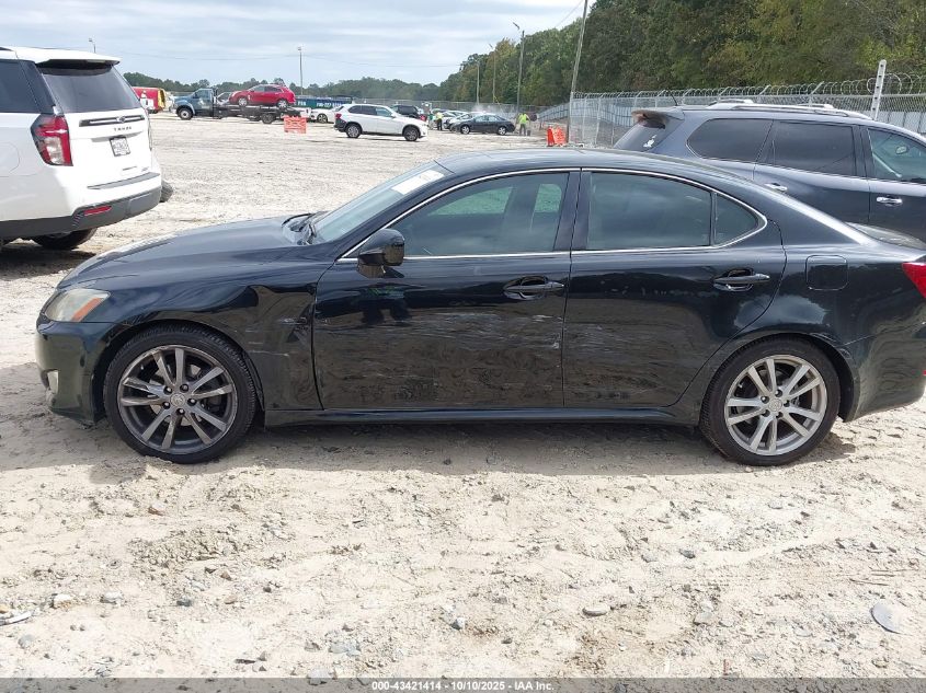 2006 Lexus Is 250 VIN: JTHBK262165007329 Lot: 43421414