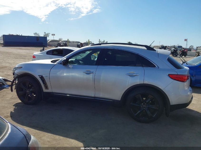 2016 Infiniti Qx70 VIN: JN8CS1MU5GM670970 Lot: 43421444