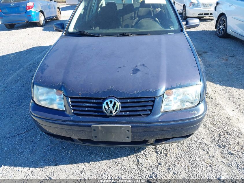2003 Volkswagen Jetta Gls 2.0L VIN: 3VWSK69MX3M060622 Lot: 43421450