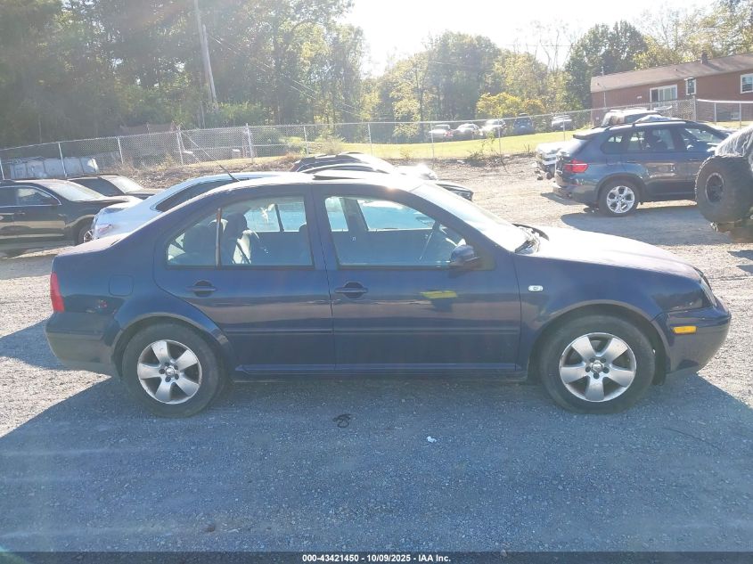 2003 Volkswagen Jetta Gls 2.0L VIN: 3VWSK69MX3M060622 Lot: 43421450