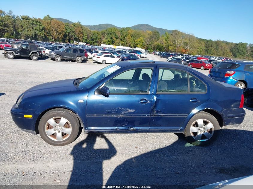 2003 Volkswagen Jetta Gls 2.0L VIN: 3VWSK69MX3M060622 Lot: 43421450