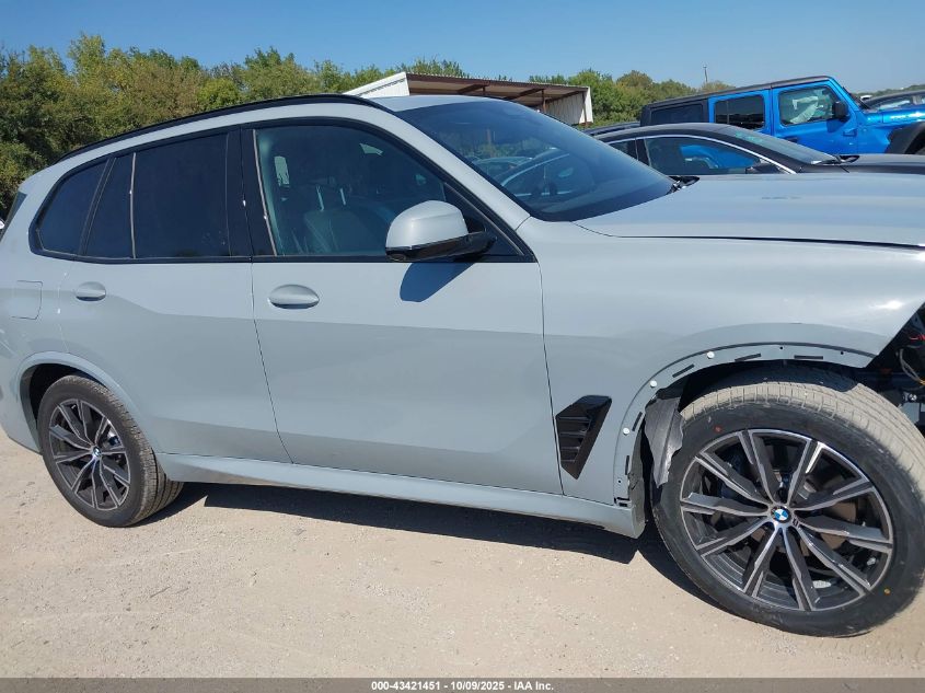 2026 BMW X5 xDrive40I VIN: 5UX23EU06T9161152 Lot: 43421451