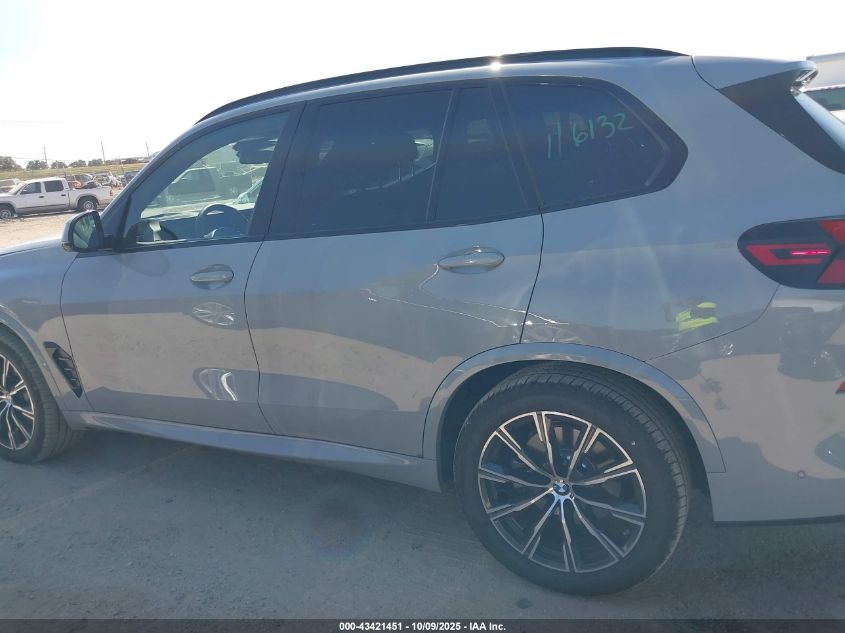 2026 BMW X5 xDrive40I VIN: 5UX23EU06T9161152 Lot: 43421451