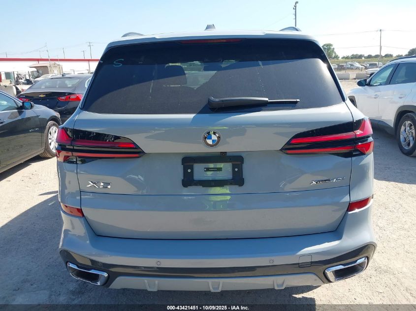 2026 BMW X5 xDrive40I VIN: 5UX23EU06T9161152 Lot: 43421451