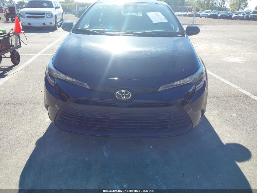 2025 Toyota Corolla Le VIN: 5YFB4MDE7SP275710 Lot: 43421482