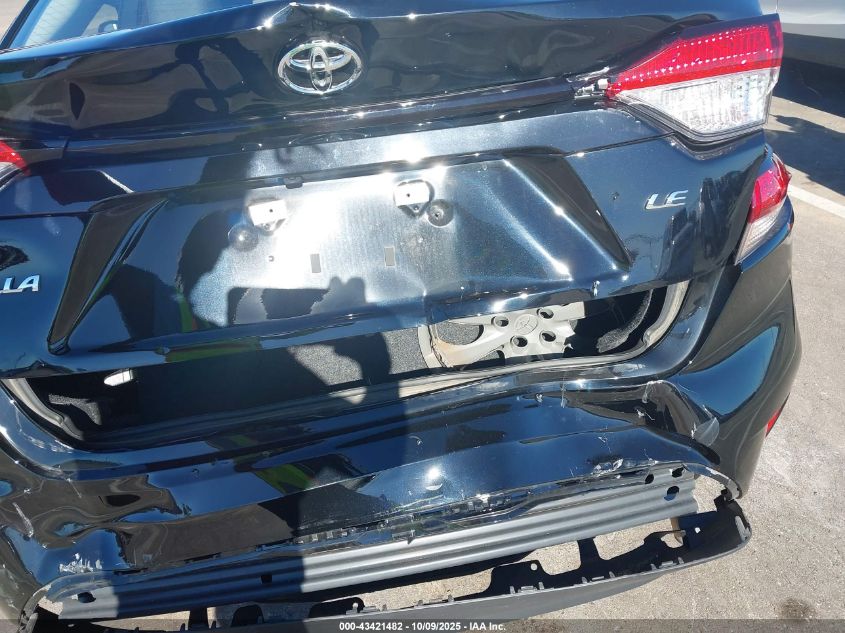2025 Toyota Corolla Le VIN: 5YFB4MDE7SP275710 Lot: 43421482