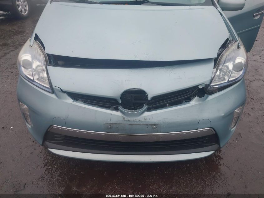 2012 Toyota Prius Plug-In VIN: JTDKN3DP2C3017856 Lot: 43421488