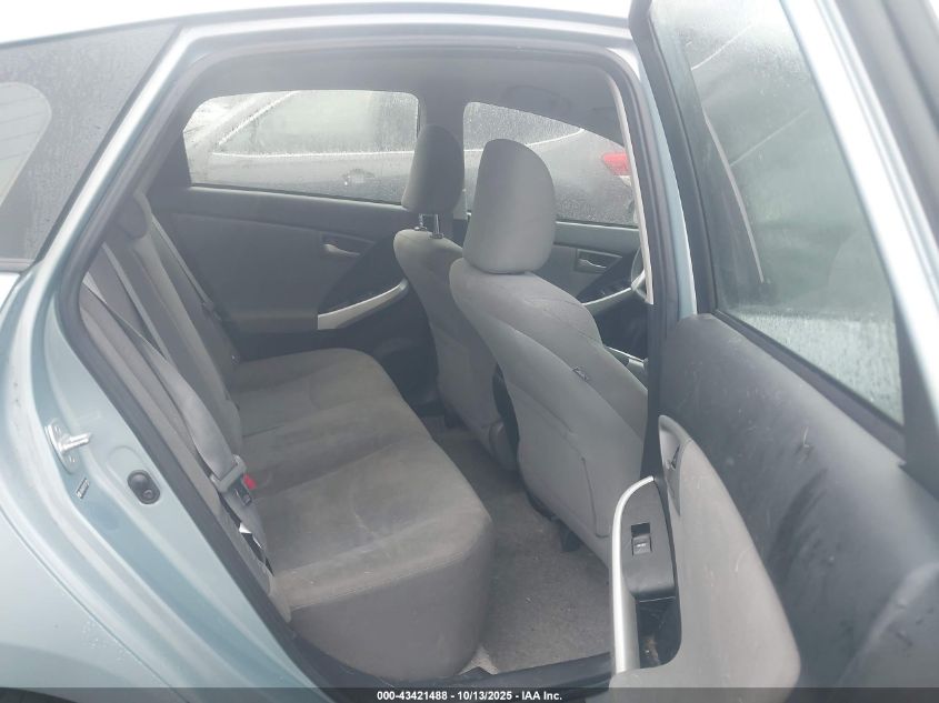 2012 Toyota Prius Plug-In VIN: JTDKN3DP2C3017856 Lot: 43421488