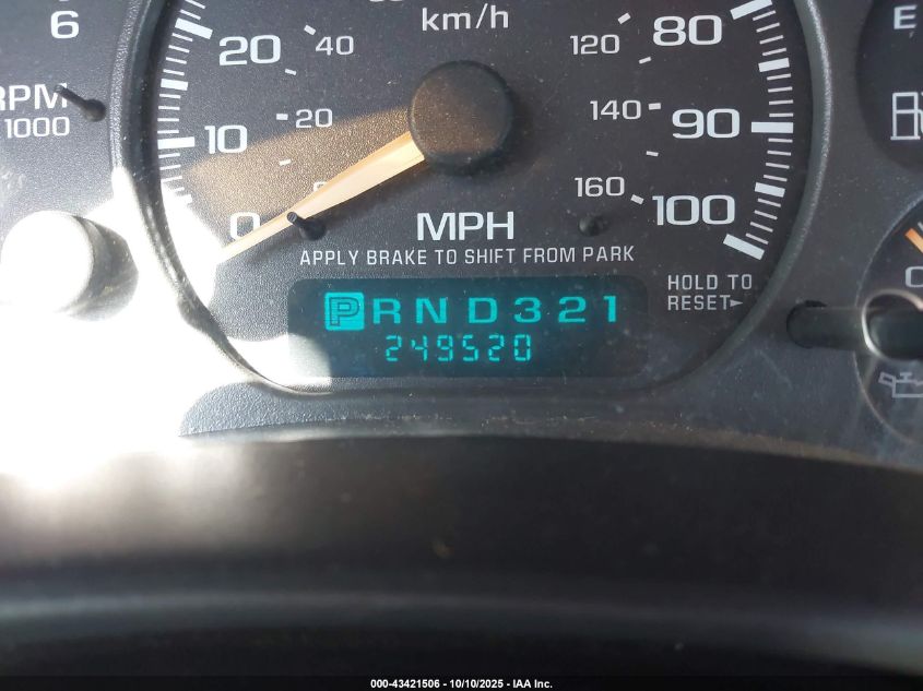 2002 Chevrolet Avalanche 1500 VIN: 3GNEC13T12G239801 Lot: 43421506