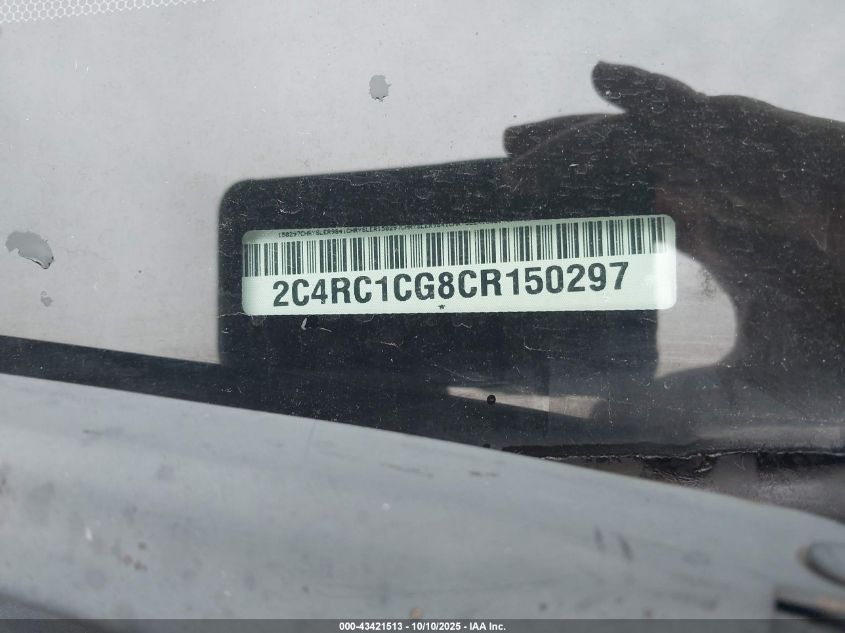 2012 Chrysler Town & Country Touring-L VIN: 2C4RC1CG8CR150297 Lot: 43421513