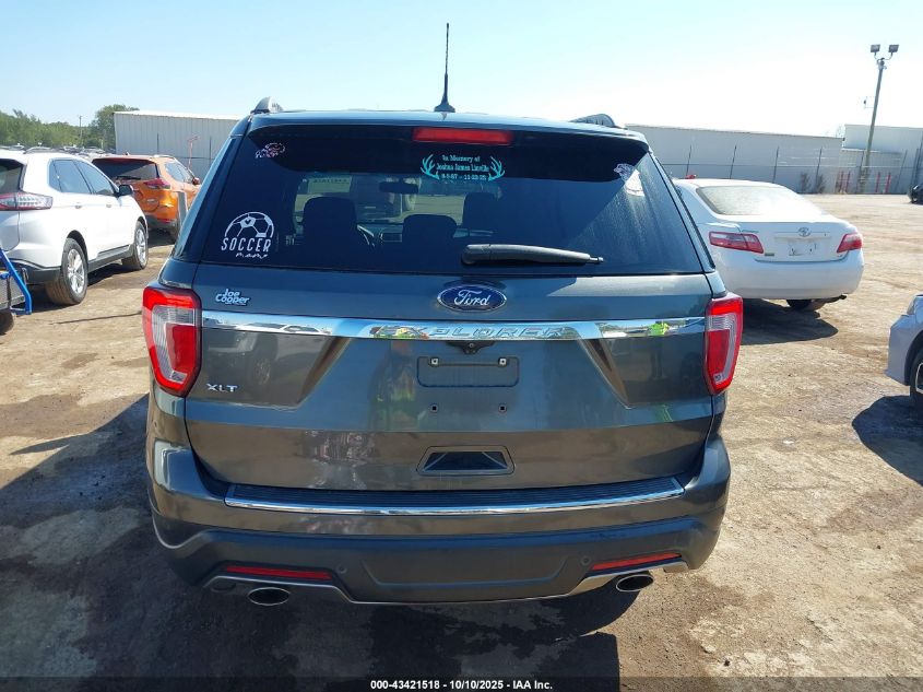 2018 Ford Explorer Xlt VIN: 1FM5K7D81JGA31352 Lot: 43421518