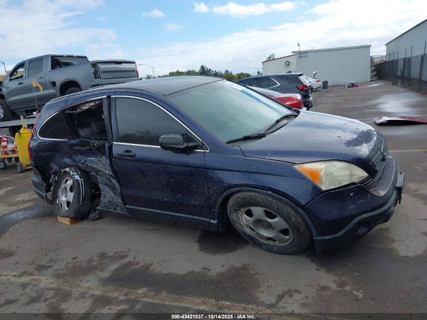 2008 Honda Cr-V Lx VIN: JHLRE38318C007996 Lot: 43421537