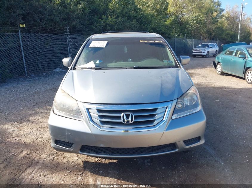 2010 Honda Odyssey Ex-L VIN: 5FNRL3H72AB045977 Lot: 43421538
