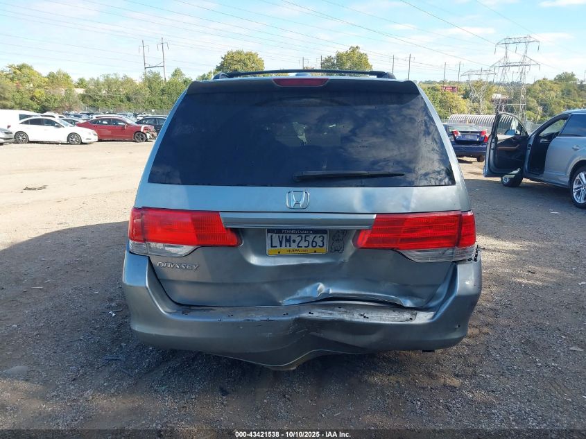 2010 Honda Odyssey Ex-L VIN: 5FNRL3H72AB045977 Lot: 43421538