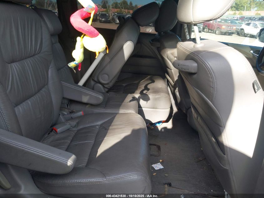 2010 Honda Odyssey Ex-L VIN: 5FNRL3H72AB045977 Lot: 43421538