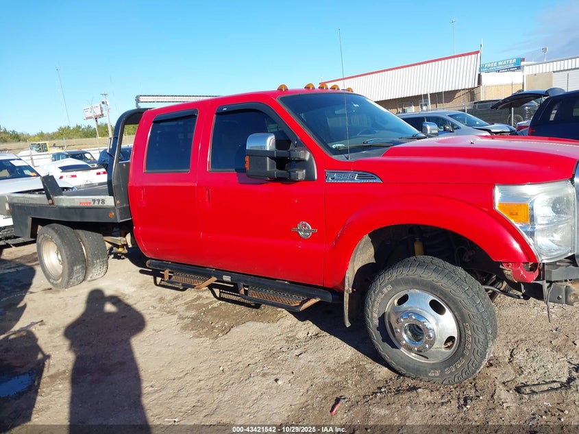 2015 Ford F-350 Lariat VIN: 1FT8W3DT5FED06176 Lot: 43421542