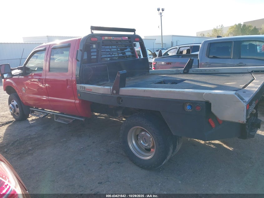 2015 Ford F-350 Lariat VIN: 1FT8W3DT5FED06176 Lot: 43421542