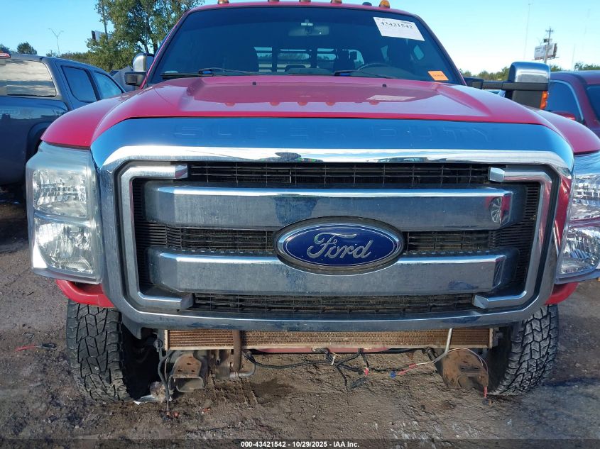 2015 Ford F-350 Lariat VIN: 1FT8W3DT5FED06176 Lot: 43421542