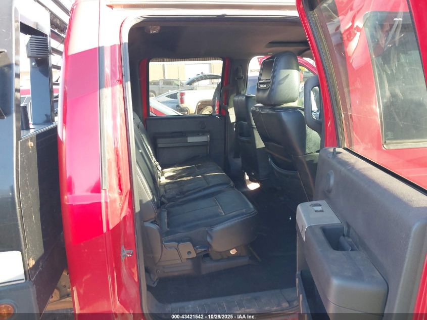 2015 Ford F-350 Lariat VIN: 1FT8W3DT5FED06176 Lot: 43421542