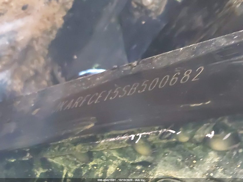 2025 Kawasaki Krf 1000 E VIN: JKARFCE15SB500682 Lot: 43421551