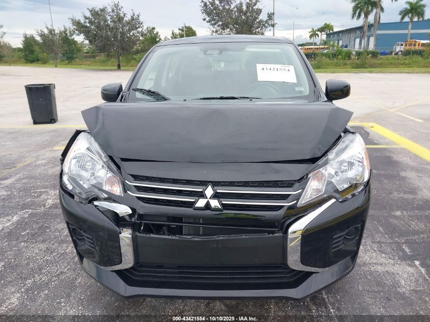 2024 Mitsubishi Mirage Es/Le VIN: ML32AUHJ3RH025664 Lot: 43421554