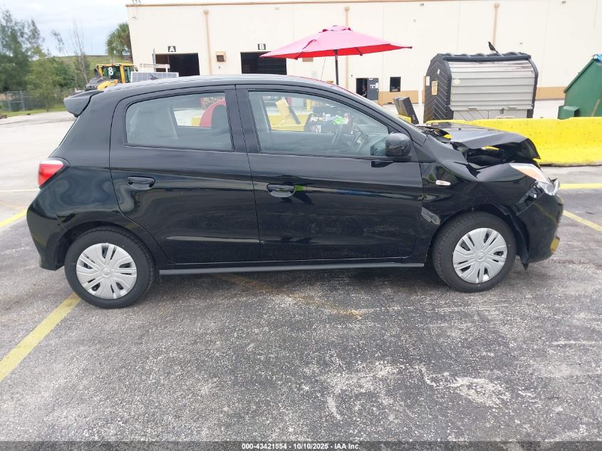2024 Mitsubishi Mirage Es/Le VIN: ML32AUHJ3RH025664 Lot: 43421554