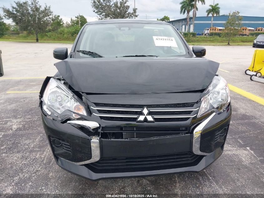 2024 Mitsubishi Mirage Es/Le VIN: ML32AUHJ3RH025664 Lot: 43421554