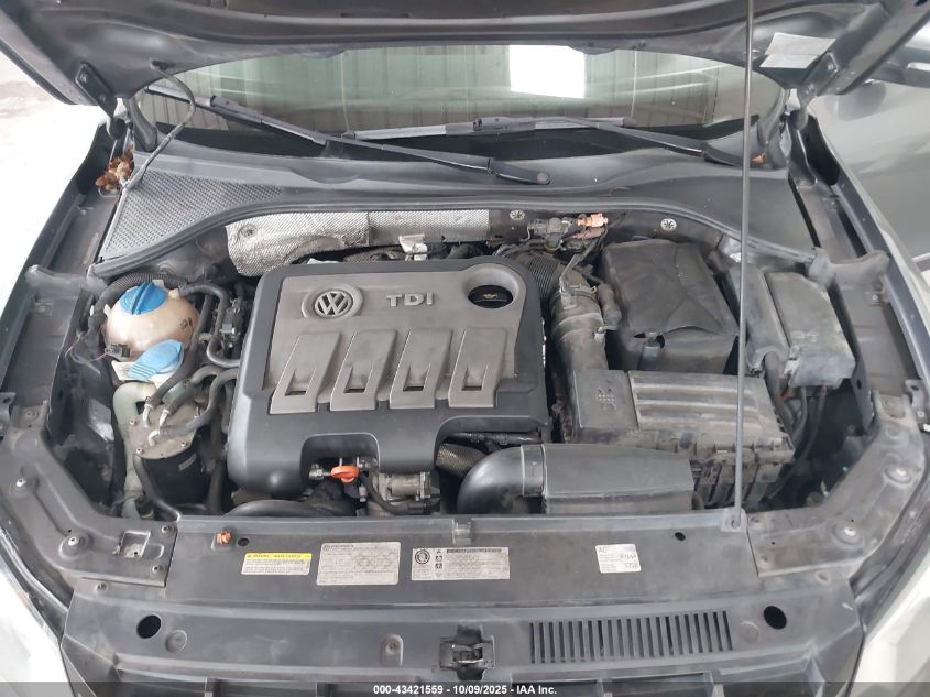 2013 Volkswagen Passat 2.0L Tdi Sel Premium VIN: 1VWCN7A30DC067070 Lot: 43421559