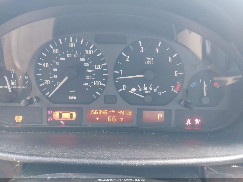 2004 BMW 325I VIN: WBAET37494NJ82522 Lot: 43421561