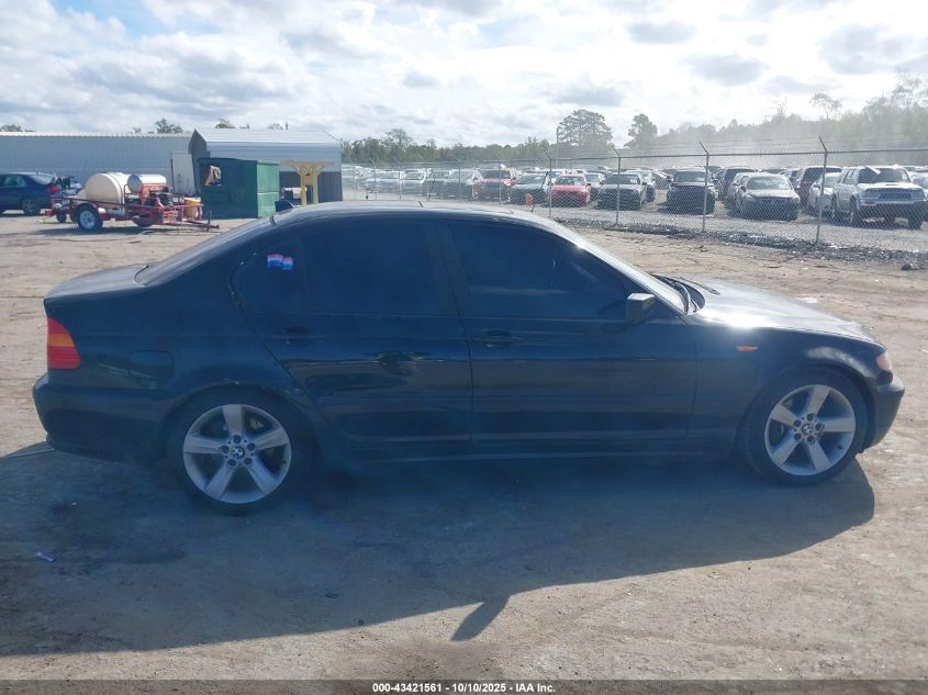 2004 BMW 325I VIN: WBAET37494NJ82522 Lot: 43421561