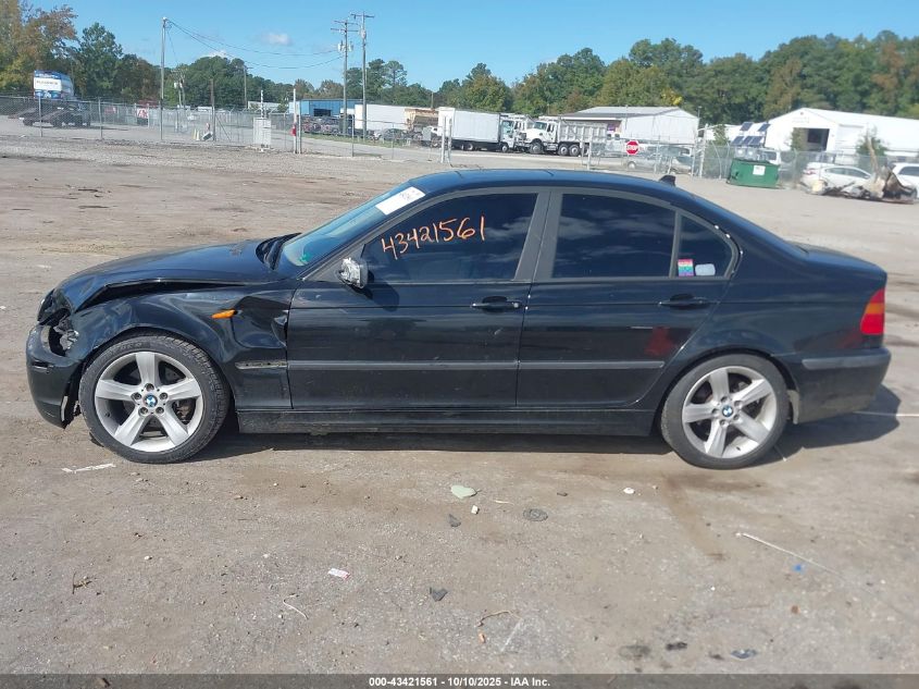 2004 BMW 325I VIN: WBAET37494NJ82522 Lot: 43421561