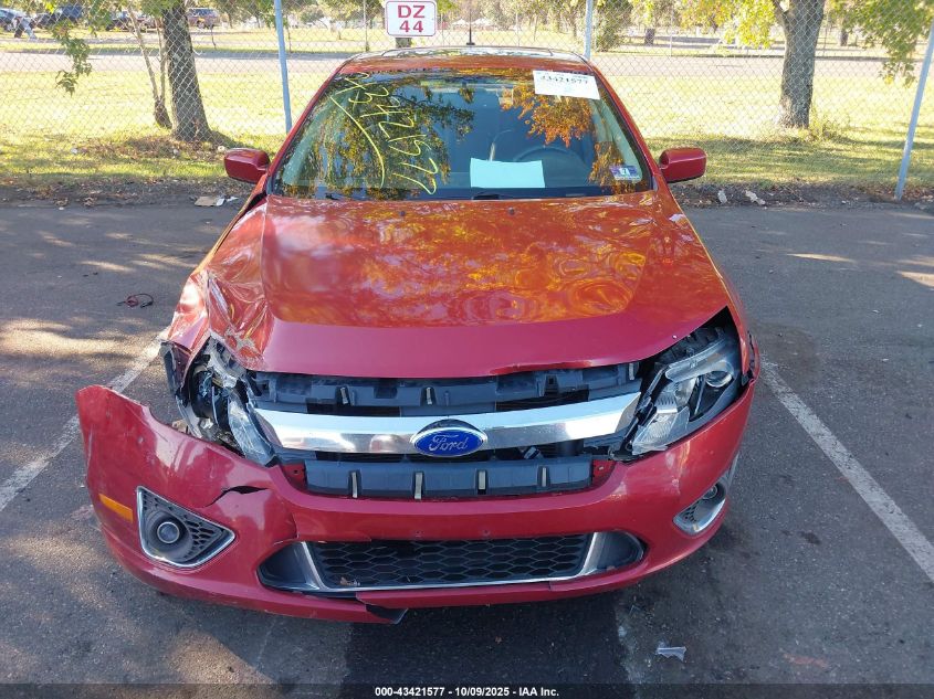 2010 Ford Fusion Sport VIN: 3FAHP0KC4AR254078 Lot: 43421577