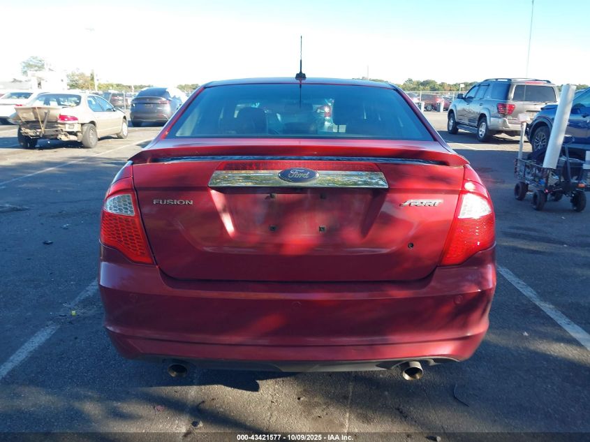 2010 Ford Fusion Sport VIN: 3FAHP0KC4AR254078 Lot: 43421577