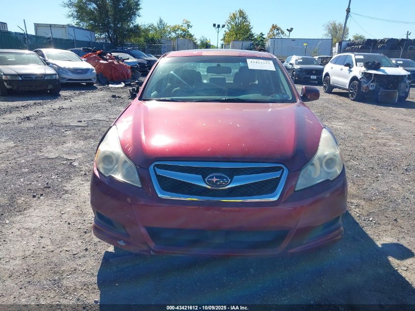 2011 Subaru Legacy 2.5I Premium VIN: 4S3BMBG68B3219115 Lot: 43421612