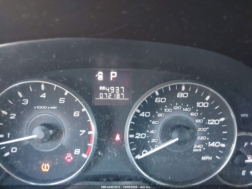 2011 Subaru Legacy 2.5I Premium VIN: 4S3BMBG68B3219115 Lot: 43421612