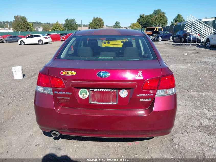 2011 Subaru Legacy 2.5I Premium VIN: 4S3BMBG68B3219115 Lot: 43421612
