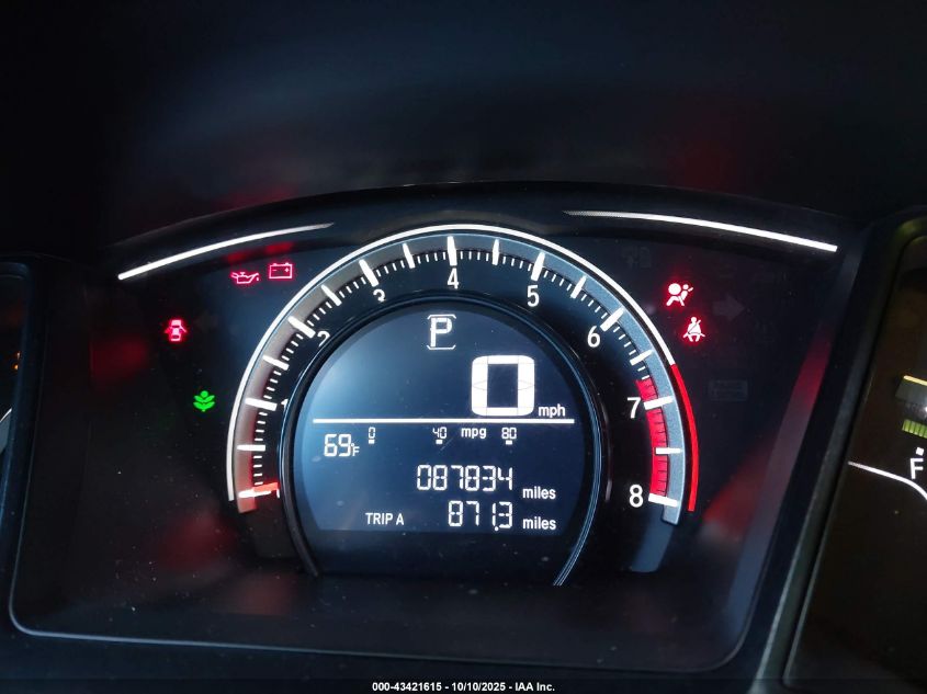 2016 Honda Civic Lx VIN: 2HGFC2F55GH558644 Lot: 43421615