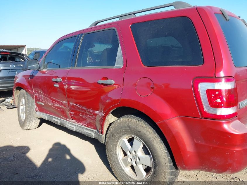 2008 Ford Escape Xlt VIN: 1FMCU03178KA44286 Lot: 43421628