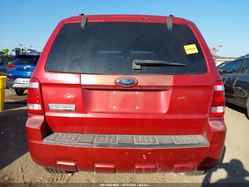 2008 Ford Escape Xlt VIN: 1FMCU03178KA44286 Lot: 43421628