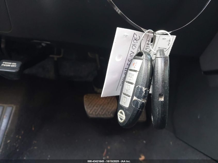 2010 Nissan Maxima 3.5 Sv VIN: 1N4AA5AP7AC827445 Lot: 43421649